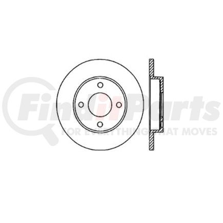 Bendix E12668056 Disc Brake Rotor Rotor