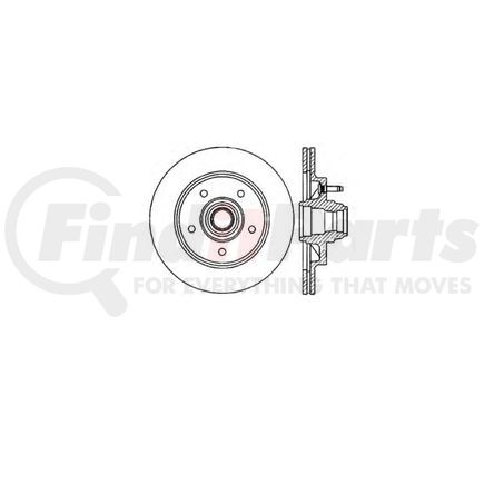 Bendix E12670060 Disc Brake Rotor Rotor