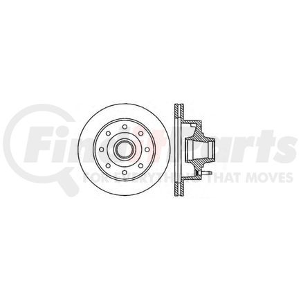 Bendix E12670050 Disc Brake Rotor Rotor