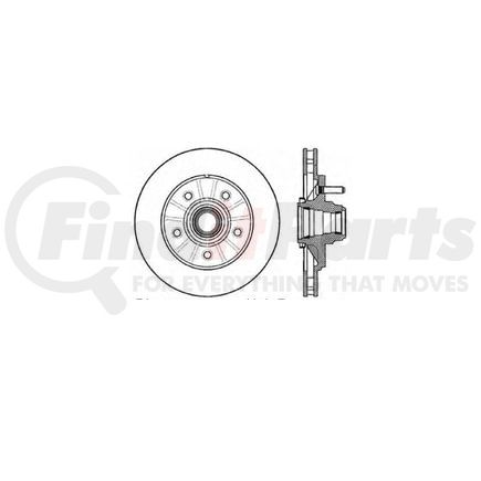 Bendix E12670086 Disc Brake Rotor Rotor