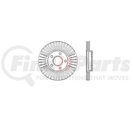 E12670137 by BENDIX - Rotor