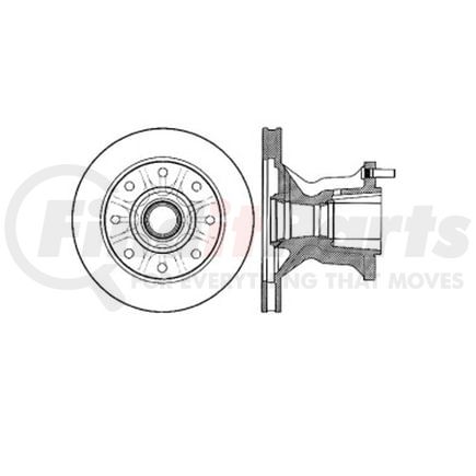 Bendix E12671018 Disc Brake Rotor Rotor