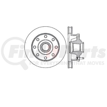 Bendix E12671010 Disc Brake Rotor Rotor