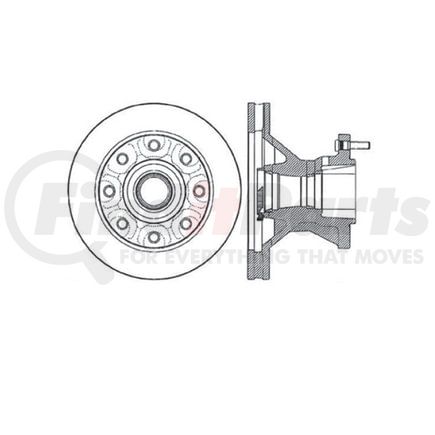 E12671026 by BENDIX - Disc Brake Rotor