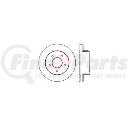 Bendix E12671027 Disc Brake Rotor Rotor