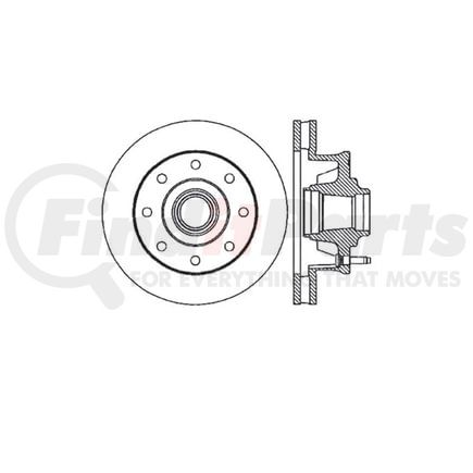 E12671035 by BENDIX - Disc Brake Rotor