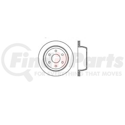 E12671046 by BENDIX - Disc Brake Rotor