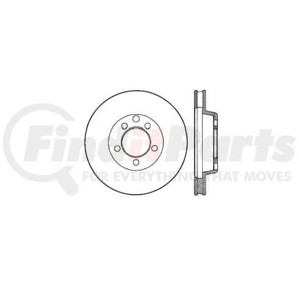Bendix E12672006 Disc Brake Rotor Rotor