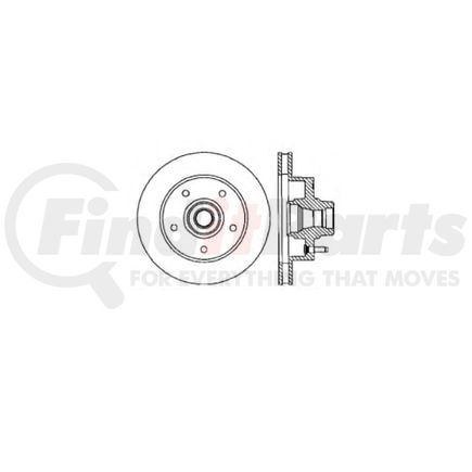 E12672031 by BENDIX - Disc Brake Rotor