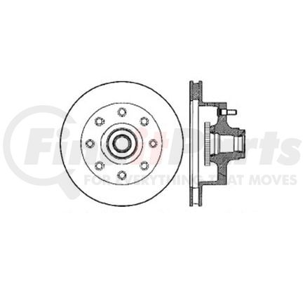 Bendix E12672032 Disc Brake Rotor Rotor