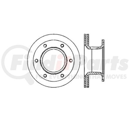E12684022 by BENDIX - Rotor