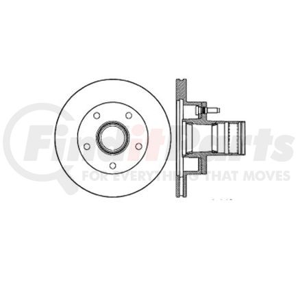 Bendix E12684012 Disc Brake Rotor Rotor