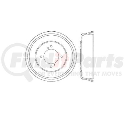 Bendix E12747026 Brake Drum Brake Drum