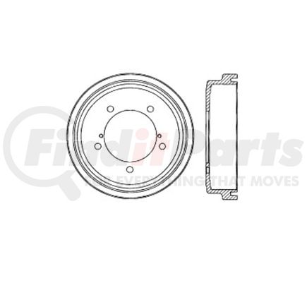 Bendix E12753020 Brake Drum Brake Drum