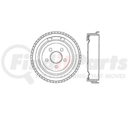 Bendix E12766040 Brake Drum Brake Drum