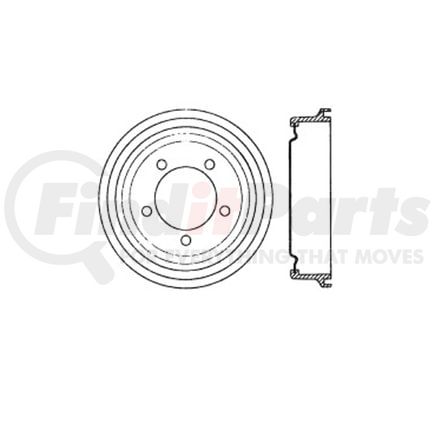 Bendix E12768034 Brake Drum Brake Drum