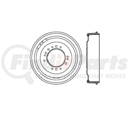 Bendix E12771006 Brake Drum Brake Drum