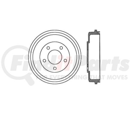 Bendix E12770049 Brake Drum Brake Drum