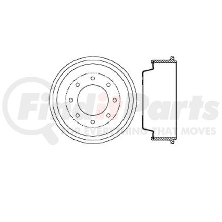 Bendix E12771029 Brake Drum Brake Drum