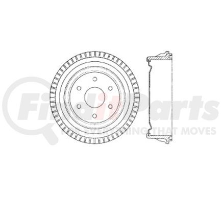 Bendix E12771039 Brake Drum Brake Drum