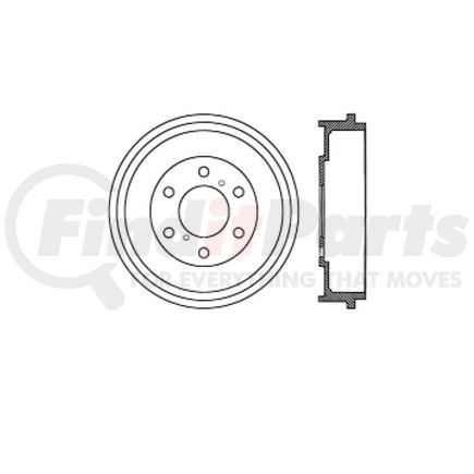 E12771049 by BENDIX - Brake Drum