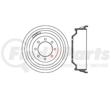 Bendix E12772032 Brake Drum Brake Drum