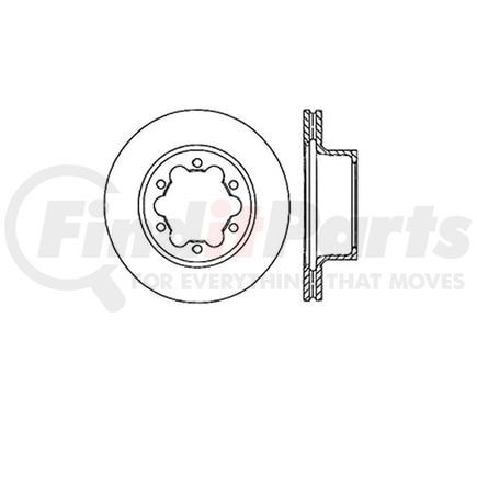 E13040113 by BENDIX - Disc Brake Rotor