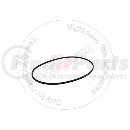 205-0192 by BLUMAQ - Multi-Purpose Seal Ring - D-Ring, Curved ID, Rubber, 159 mm. ID, 165 mm. OD