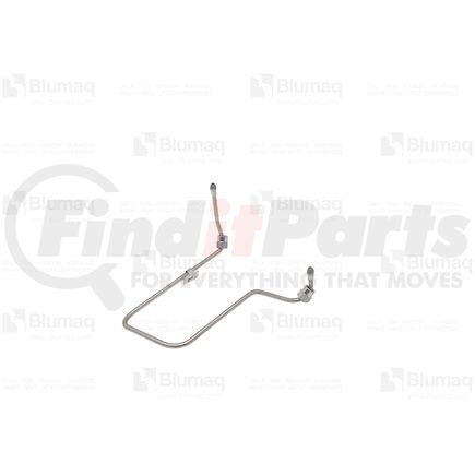 212-8599 by BLUMAQ - Fuel Line - Steel, Multi-Bend, 0.24" OD, with Fittings on Both End