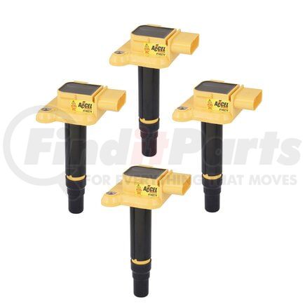 140274-4 by ACCEL - SuperCoil Direct Ignition Coil Set