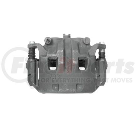 E14647141 by BENDIX - Formula Blue™ Disc Brake Caliper - Remanufactured, Semi-Loaded, Front, Left