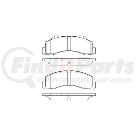 E30614140 by BENDIX - Drum Brake Shoe - New, Without Hardware