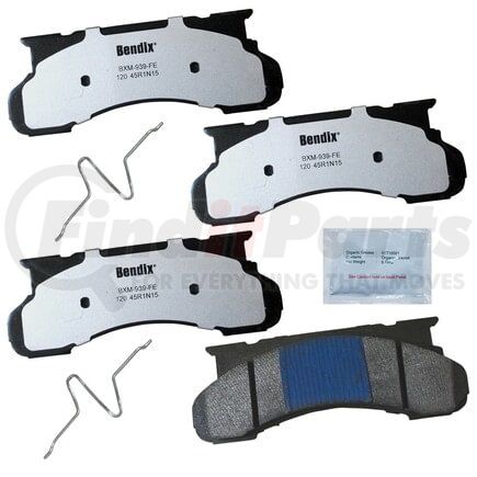 MKD120FM by BENDIX - Disc Brake Pad Set - with Shims