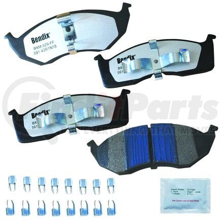 MKD591FM by BENDIX - Disc Brake Pad Set