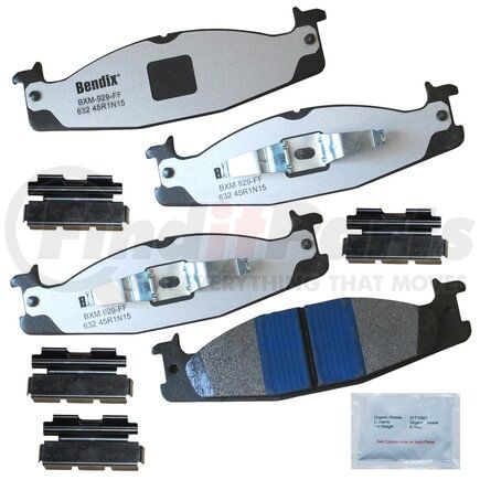 MKD632FM by BENDIX - Disc Brake Pad Set