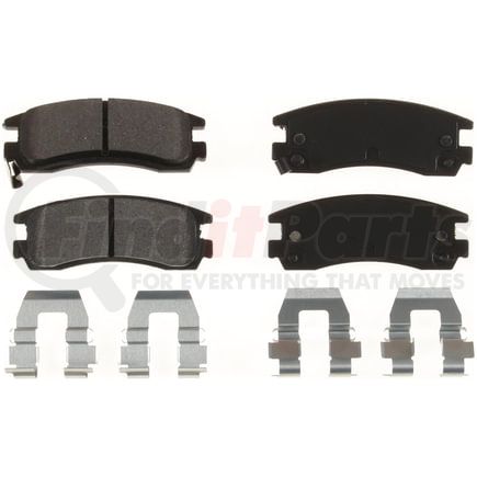 MKD698 by BENDIX - Disc Brake Pad Set - Semi Metallic