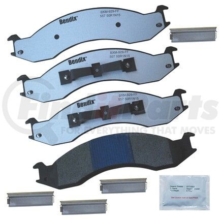 MKD557FM by BENDIX - Disc Brake Pad Set