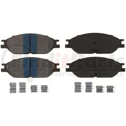 MKD803 by BENDIX - Disc Brake Pad Set - Semi Metallic