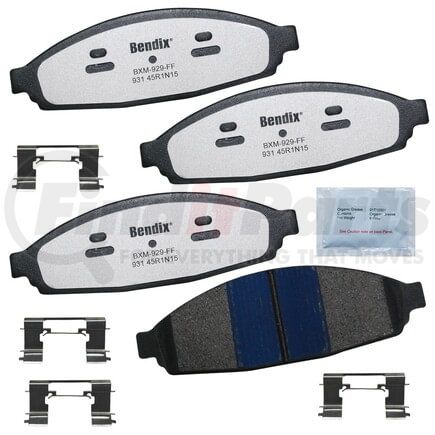 MKD931FM by BENDIX - Disc Brake Pad Set