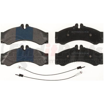 MKD949 by BENDIX - Disc Brake Pad Set - Front, Semi Metallic