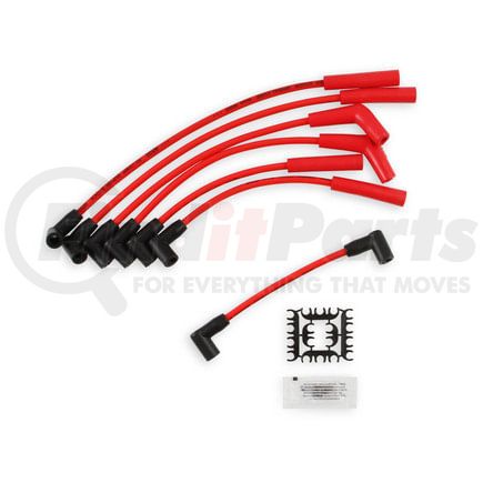 Accel 5129R Spark Plug Wire Set Custom Fit Super Stock Spiral Spark Plug Wire Set