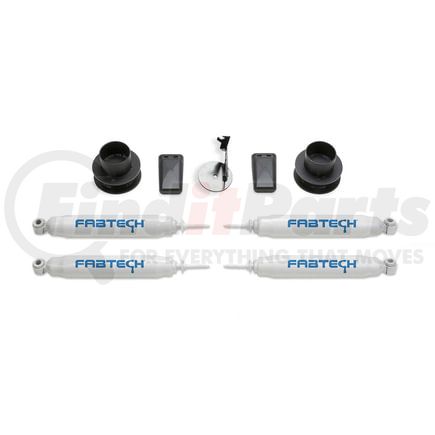 FTS23227 by FABTECH - Coil Spacer System; Incl. 2.5 in. Coil Spacer; w/Performance Shocks;