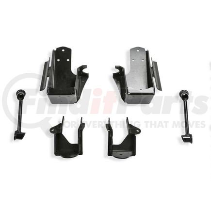 Fabtech FTS24268 Suspension Shock Absorber Conversion Kit Coilover Mount Kit; For PN