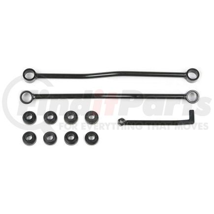 FTS92033 by FABTECH - Sway Bar Links; Rear; Sway Bar Link Kit;