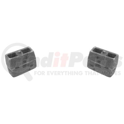 FTSBK2 by FABTECH - Rear Block; 2 in. Lift;