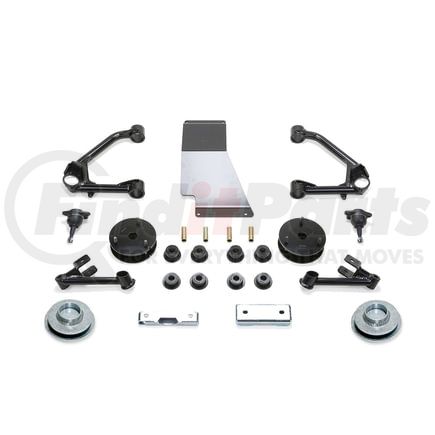 K1081 by FABTECH - Budget Lift System; 4 in. Lift; Incl. Upper Control Arms/Skid Plate/Spacer/All Required Hardware;