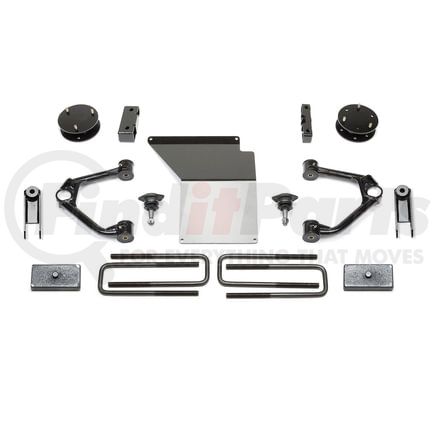 K1097 by FABTECH - Budget Lift System; 4 in. Lift; For Vehicles w/ Magneride And Steel Suspension;