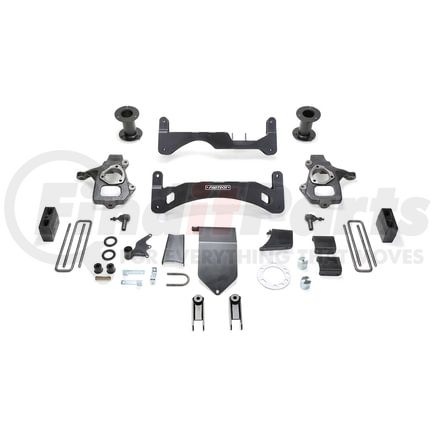 K1100 by FABTECH - Basic Lift System w/Shocks; 6 in. Lift; Generation 2; For Vehicles w/Magneride And Steel Suspension;