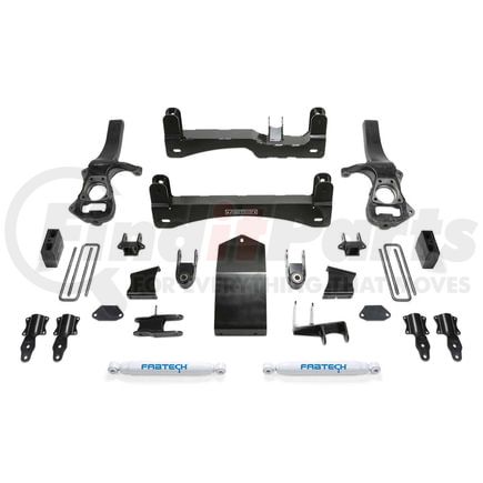 K1132 by FABTECH - Basic Lift System w/Shocks; 6 in. Lift; Incl. Front Shock Extensions And Rear Performance Shocks;