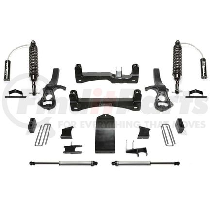 K1134DL by FABTECH - Performance Lift System w/Shocks; 6 in. Lift; Incl. Front Reservoir Coilovers And Rear Dirt Logic Shocks;